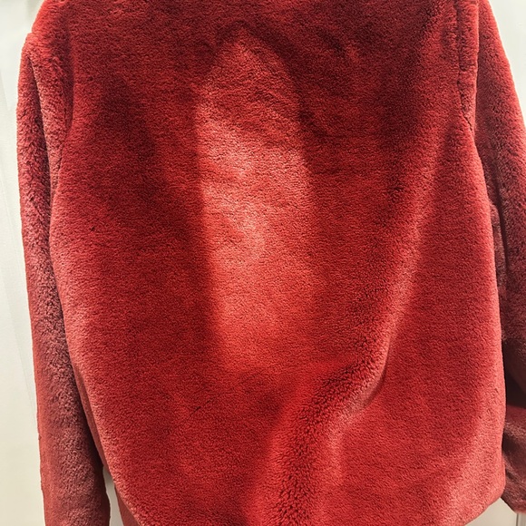 WYLDR Burgundy Teddy Jacket - Picture 4 of 7
